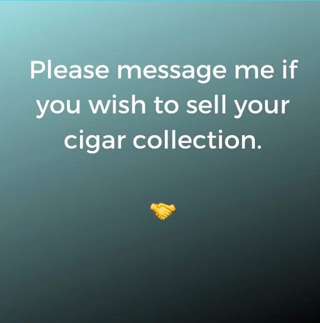 Sell us your cigar collection