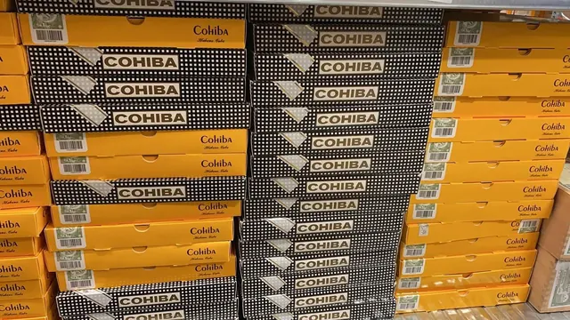 Stacks of Cohiba