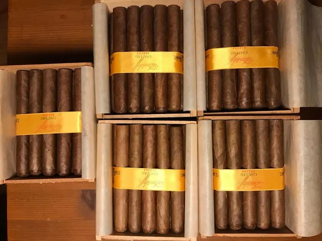 Cuban Davidoff Château Margaux 25s